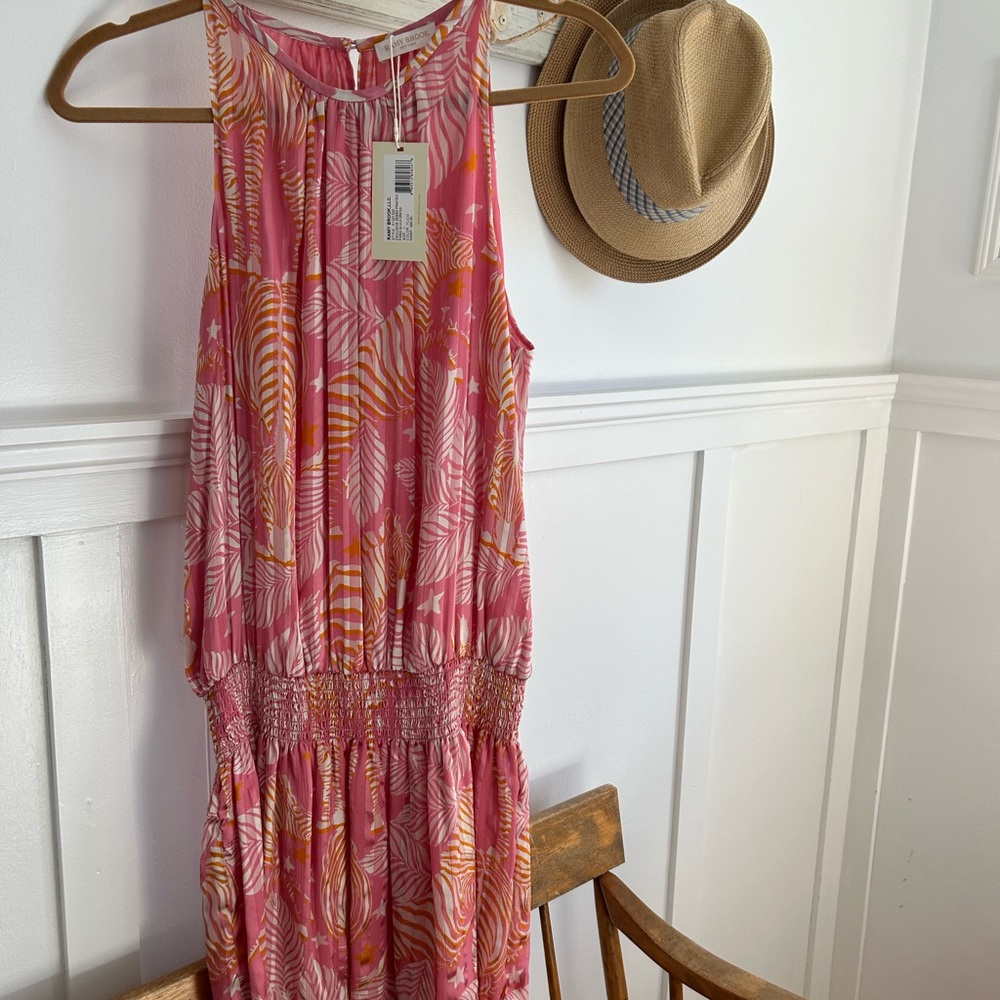 NWT Ramy Brook print mini dress size Large